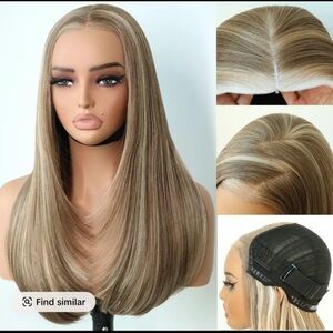 Elegant Blonde Women's Hair Wig